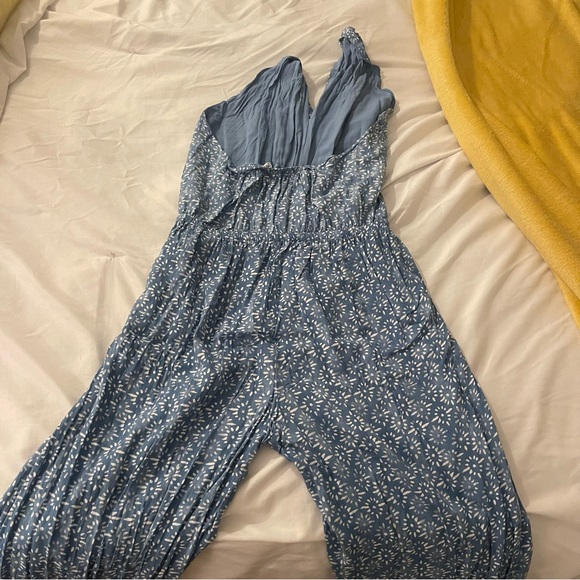 Blue patterned romper - Picture 4 of 8